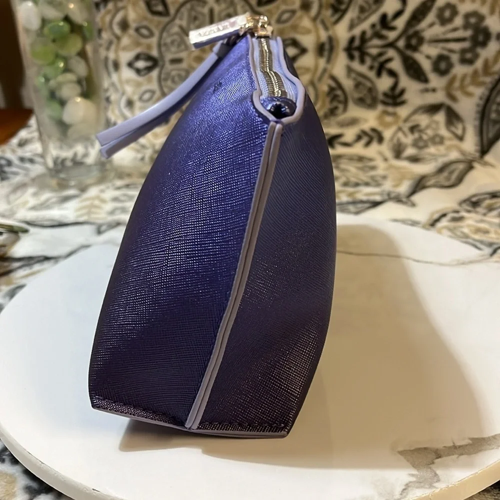 La Mer Purple Cosmetic or Travel Essentials Bag